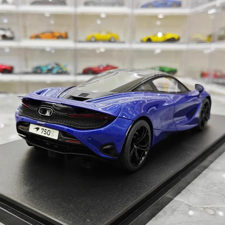 [GT Spirit] 1:18 McLaren 2023 750S Blue Model Car Resin