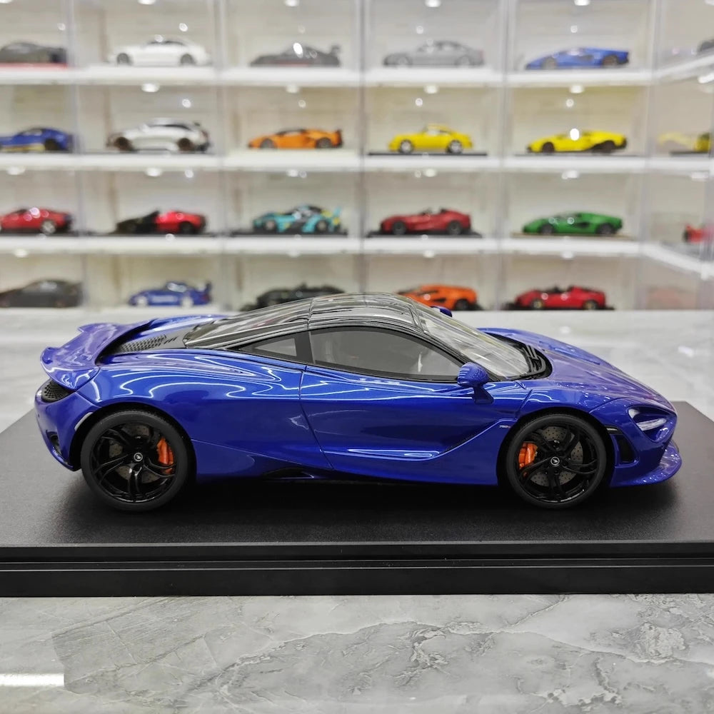 [GT Spirit] 1:18 McLaren 2023 750S ブルー モデルカー レジン