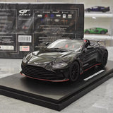 [GT Spirit] 1:18 Aston Martin 2021 V12 Vantage Roadster Black Model Car Resin