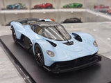 [GT Spirit] 1:18 Aston Martin 2021 Valkyrie Blue Model Car Resin
