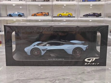 [GT Spirit] 1:18 Aston Martin 2021 Valkyrie Blue Model Car Resin