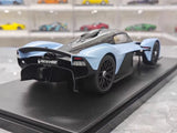 [GT Spirit] 1:18 Aston Martin 2021 Valkyrie Blue Model Car Resin