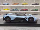 [GT Spirit] 1:18 Aston Martin 2021 Valkyrie Blue Model Car Resin