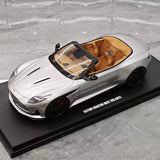 [GT Spirit] 1:18 Aston Martin 2023 DB12 Volante Silver Model Car Resin