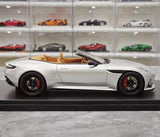 [GT Spirit] 1:18 Aston Martin 2023 DB12 Volante Silver Model Car Resin
