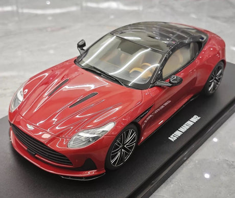 [GT Spirit] 1:18 Aston Martin 2024 DB12 Red Model Car Resin