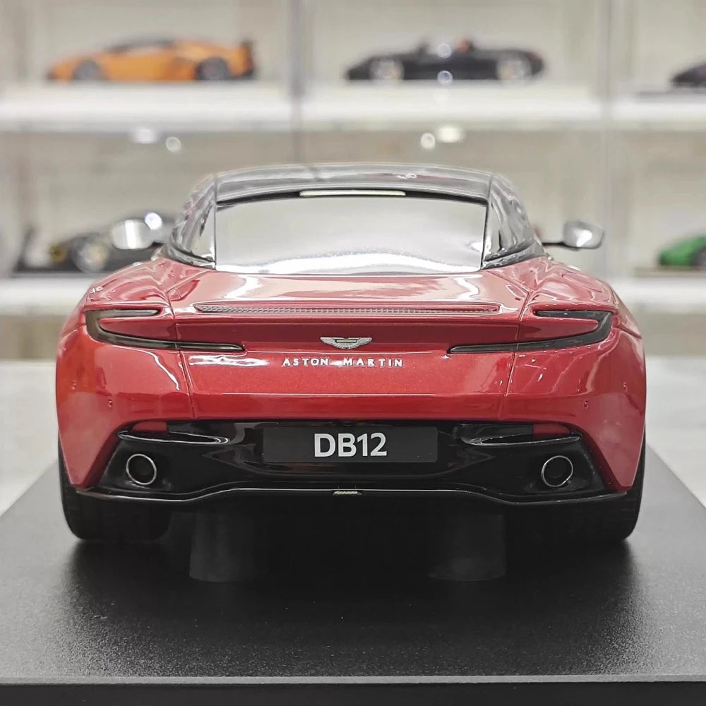 [GT Spirit] 1:18 Aston Martin 2024 DB12 Red Model Car Resin