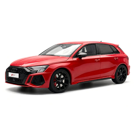 GT Spirit Audi 2021 RS3 Sportback 8Y Tango Red 1:18 – Collectible Resin Model Resin