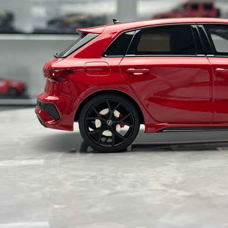 GT Spirit Audi 2021 RS3 Sportback 8Y Tango Red 1:18 – Collectible Resin Model Resin