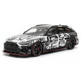 [GT Spirit] 1:18 Audi 2021 RS6 Avant Body Kit Model Car Resin