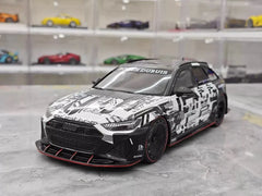 [GT Spirit] 1:18 Audi 2021 RS6 Avant Body Kit Model Car Resin