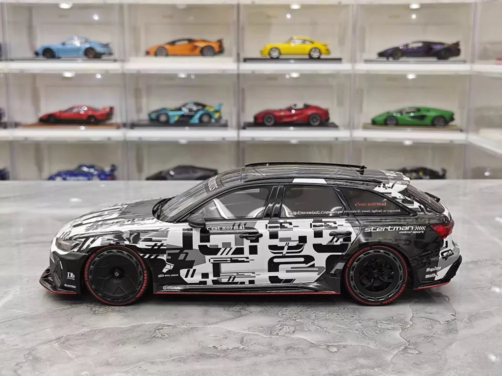[GT Spirit] 1:18 Audi 2021 RS6 Avant Body Kit Model Car Resin