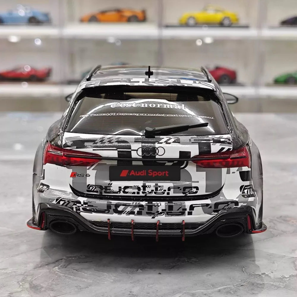 [GT Spirit] 1:18 Audi 2021 RS6 Avant Body Kit Model Car Resin