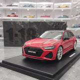 [GT Spirit] 1:18 Audi 2021 RS6 C8 MTM röd modellbil harts