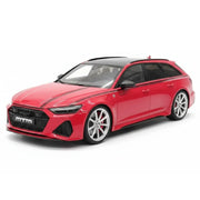 GT Spirit Audi 2021 RS6 C8 MTM vermelho 1:18 – modelo de coleção em resina