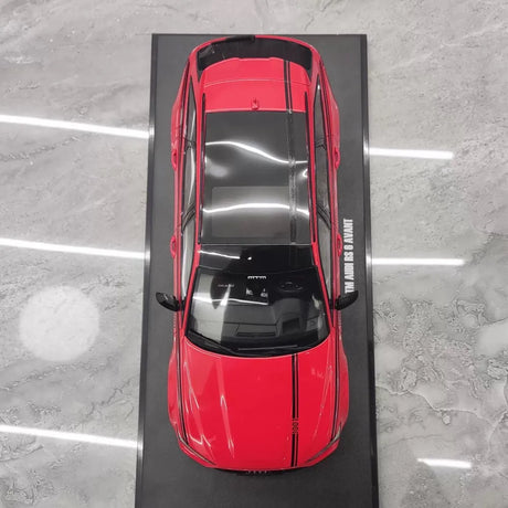 [GT Spirit] 1:18 Audi 2021 RS6 C8 MTM Red Model Car Resin