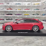 [GT Spirit] 1:18 Audi 2021 RS6 C8 MTM röd modellbil harts
