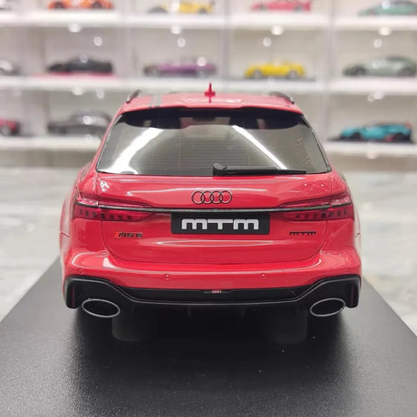 [GT Spirit] 1:18 Audi 2021 RS6 C8 MTM Red Model Car Resin