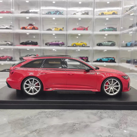 [GT Spirit] 1:18 Audi 2021 RS6 C8 MTM Red Model Car Resin