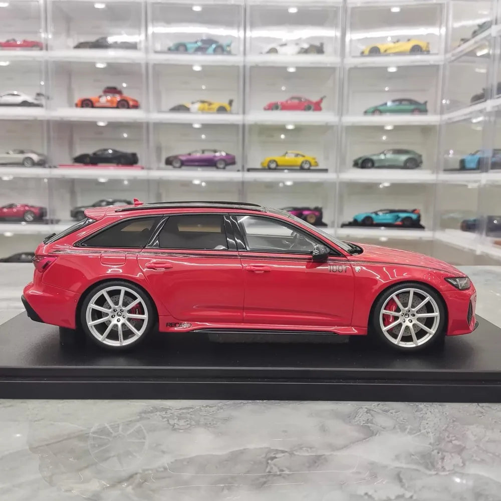 [GT Spirit] 1:18 Audi 2021 RS6 C8 MTM Red Model Car Resin
