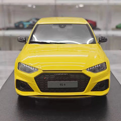 [GT Spirit] 1:18 Audi 2024 RS4 Avant 25th Anniversary Edition Yellow Model Car Resin
