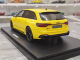 [GT Spirit] 1:18 Audi 2024 RS4 Avant 25th Anniversary Edition jaune voiture miniature Resin