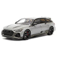 [GT Spirit] 1:18 Audi 2024 RS6 Avant GT Gray Model Car Resin