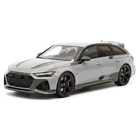 [GT Spirit] 1:18 Audi 2024 RS6 Avant GT Gray Model Car Resin