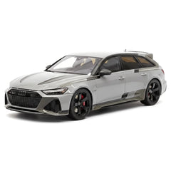 [GT Spirit] 1:18 Audi 2024 RS6 Avant GT gris voiture miniature Resin
