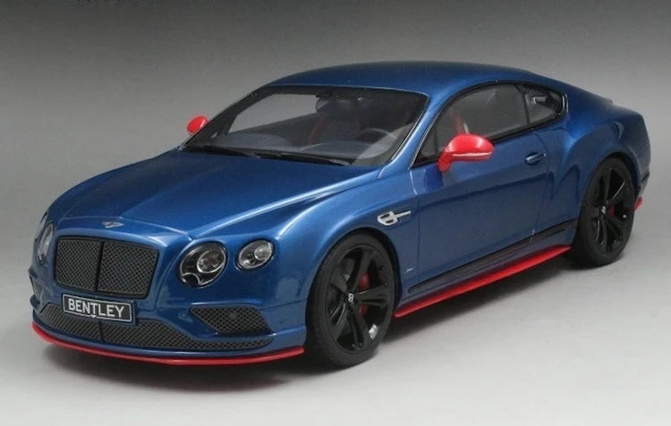 [GT Spirit] 1:18 Bentley 2015 Continental GT3-R bleu voiture miniature Resin