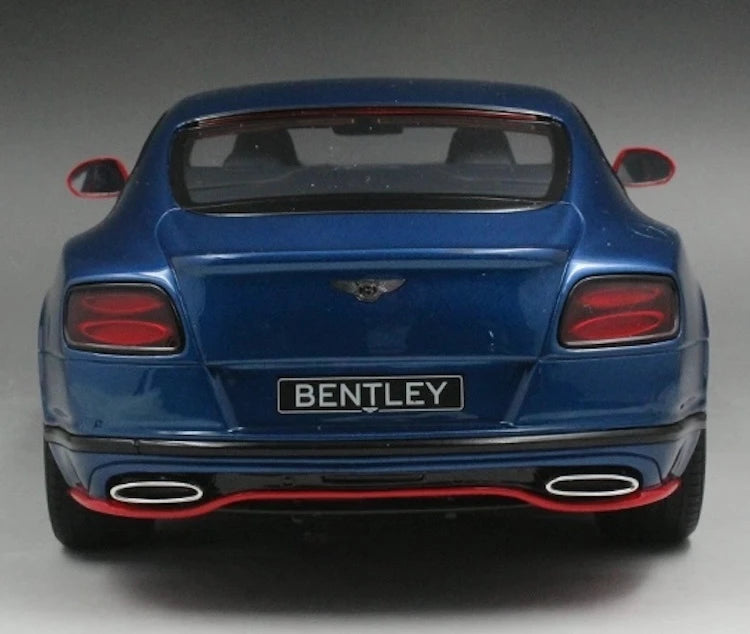 [GT Spirit] 1:18 Bentley 2015 Continental GT3-R bleu voiture miniature Resin
