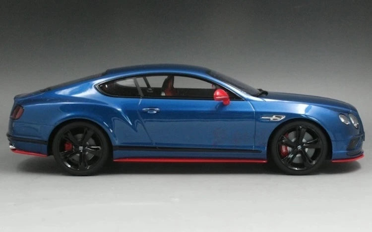 [GT Spirit] 1:18 Bentley 2015 Continental GT3-R bleu voiture miniature Resin