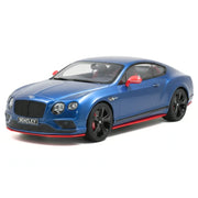 GT Spirit Bentley 2015 Continental GT3-R azul 1:18 – modelo de coleção em resina