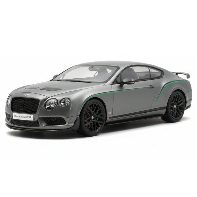 [GT Spirit] 1:18 Bentley 2015 Continental GT3-R グレー モデルカー レジン