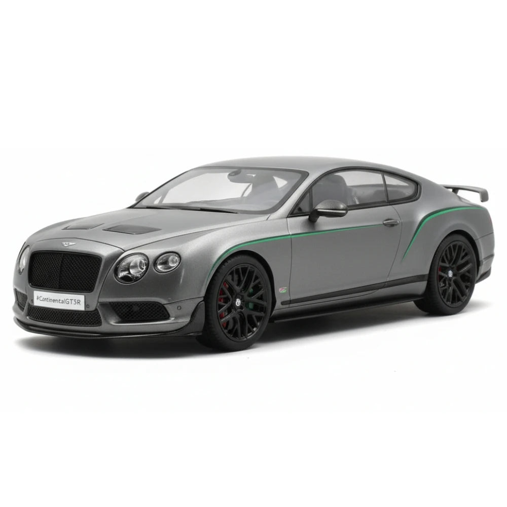 [GT Spirit] 1:18 Bentley 2015 Continental GT3-R Gray Model Car Resin