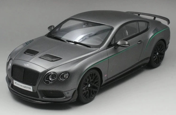[GT Spirit] 1:18 Bentley 2015 Continental GT3-R Gray Model Car Resin