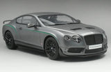 [GT Spirit] 1:18 Bentley 2015 Continental GT3-R グレー モデルカー レジン