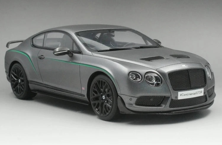 [GT Spirit] 1:18 Bentley 2015 Continental GT3-R Gray Model Car Resin
