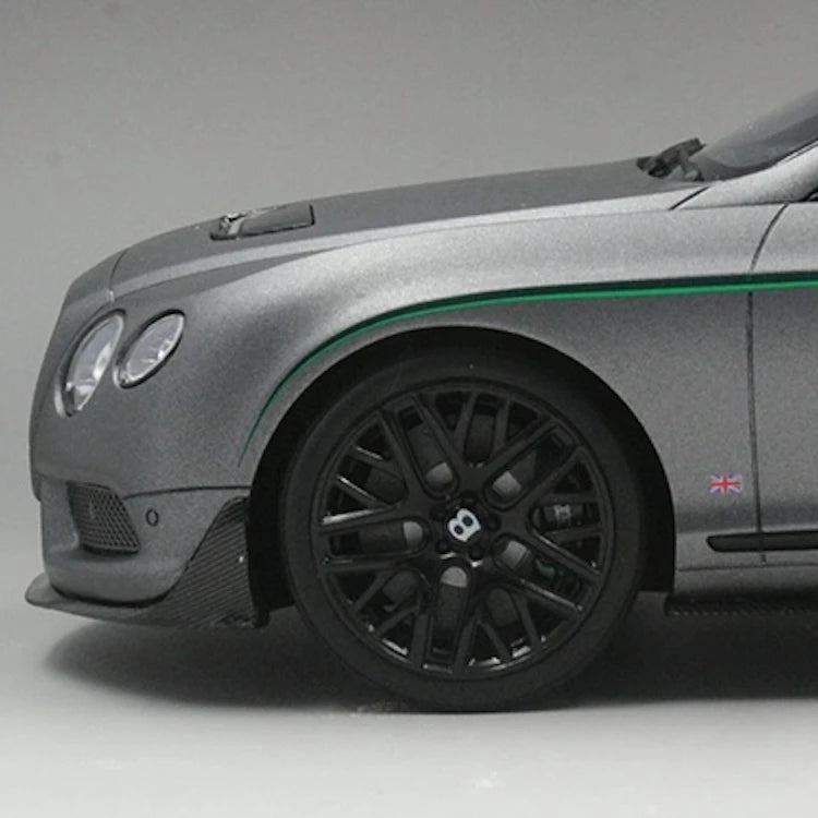 [GT Spirit] 1:18 Bentley 2015 Continental GT3-R Gray Model Car Resin