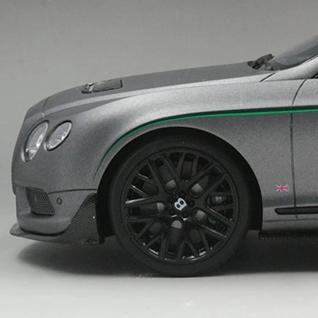 [GT Spirit] 1:18 Bentley 2015 Continental GT3-R Gray Model Car Resin