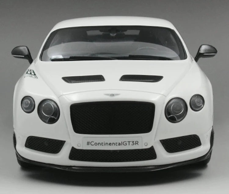 [GT Spirit] 1:18 Bentley 2015 Continental GT3-R White Model Car Resin