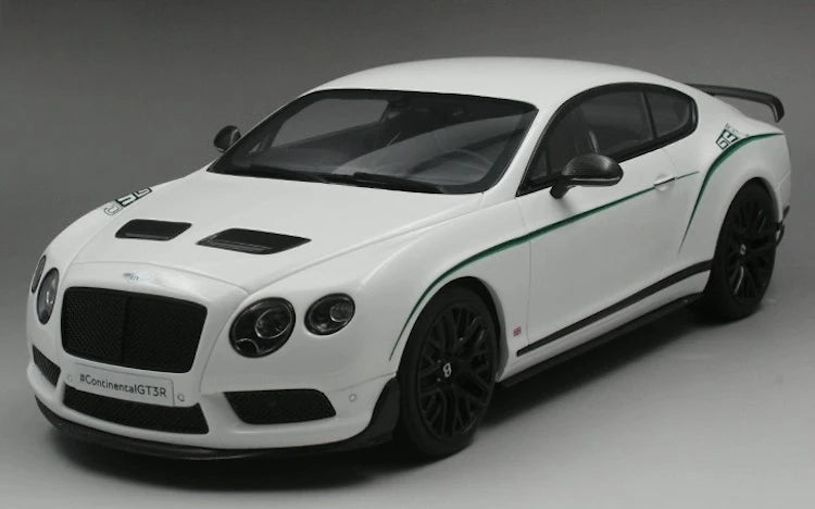[GT Spirit] 1:18 Bentley 2015 Continental GT3-R blanc voiture miniature Resin
