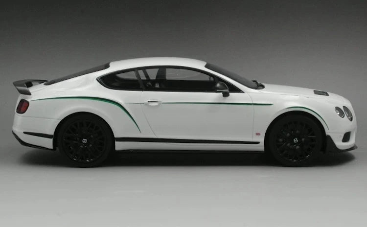 [GT Spirit] 1:18 Bentley 2015 Continental GT3-R White Model Car Resin