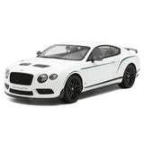 [GT Spirit] 1:18 Bentley 2015 Continental GT3-R White Model Car Resin