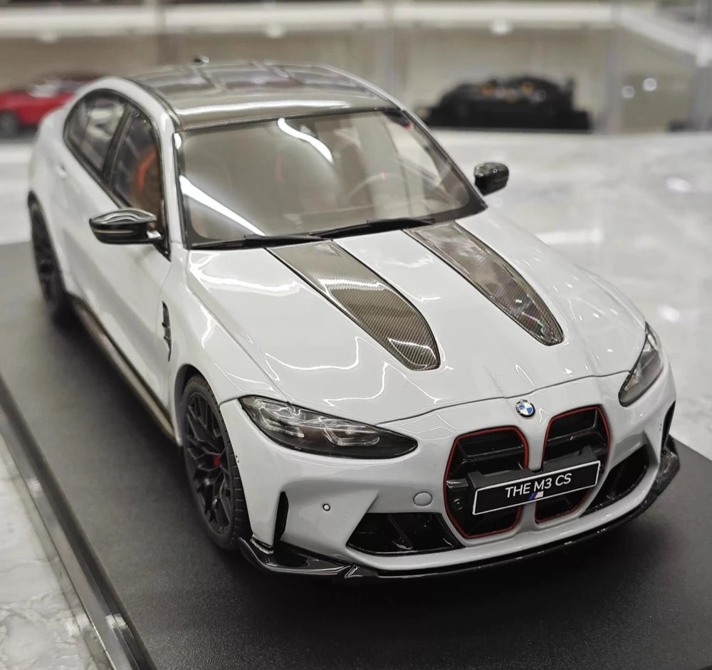 [GT Spirit] 1:18 BMW 2023 M3 CS grigio modellino di auto resina