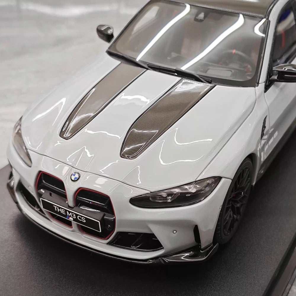 [GT Spirit] 1:18 BMW 2023 M3 CS grigio modellino di auto resina