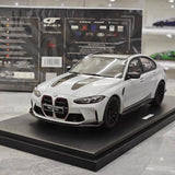 [GT Spirit] 1:18 BMW 2023 M3 CS grå modellbil harts