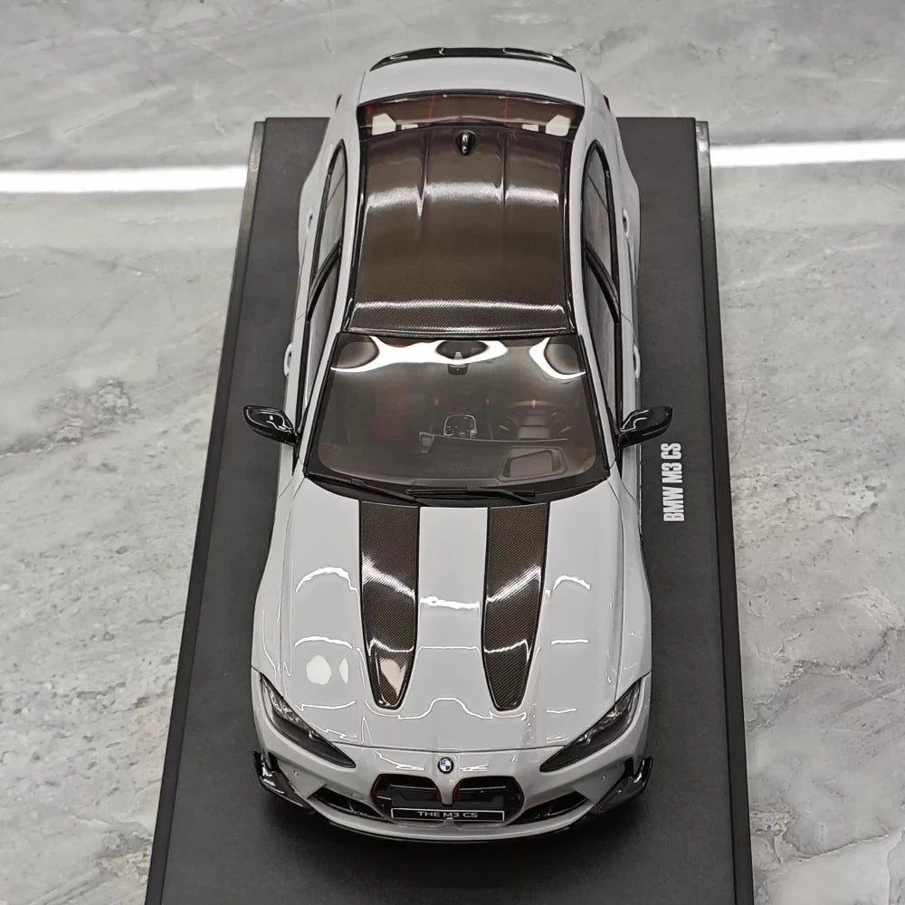 [GT Spirit] 1:18 BMW 2023 M3 CS grå modellbil harts