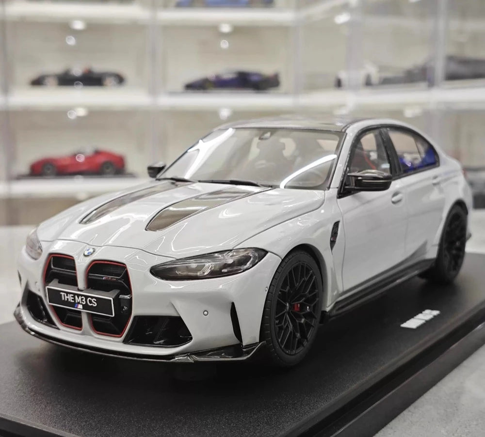 [GT Spirit] 1:18 BMW 2023 M3 CS grigio modellino di auto resina