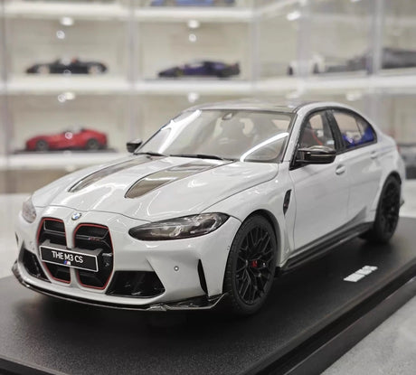 [GT Spirit] 1:18 BMW 2023 M3 CS Gray Model Car Resin